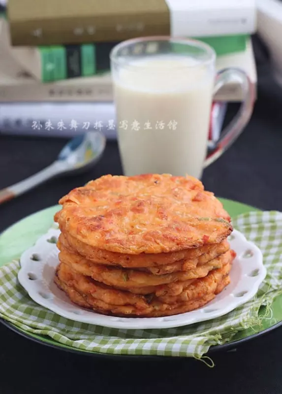 泡菜豆渣煎饼