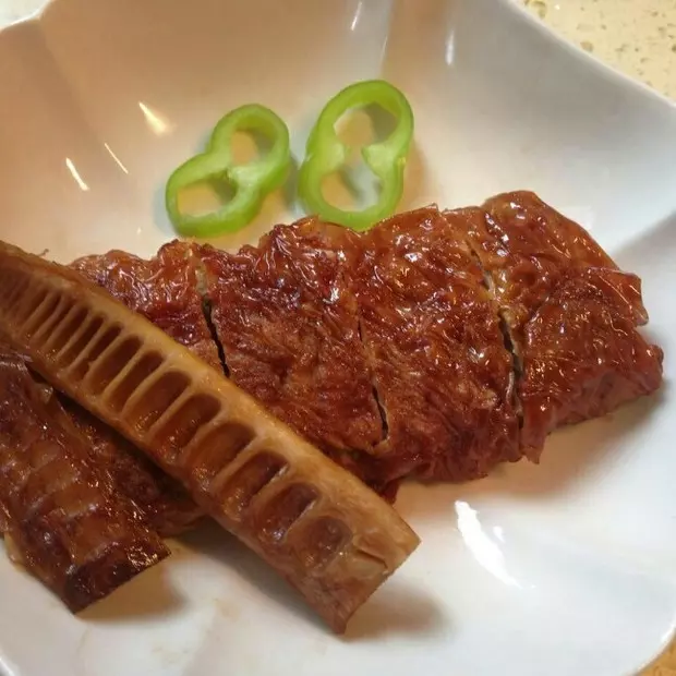 红烧油豆皮包肉