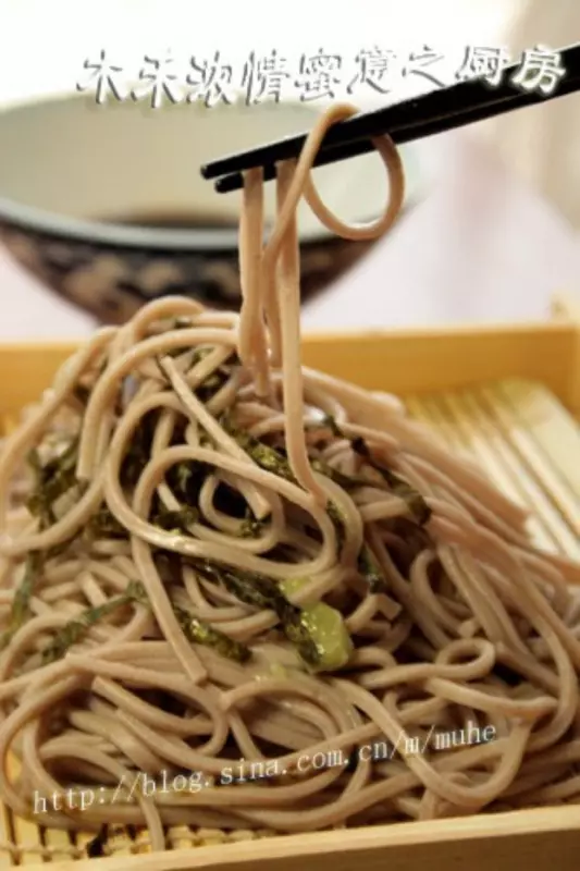 日式冷蕎麥麵