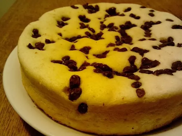 电饭锅版蛋糕——蜜豆蛋糕