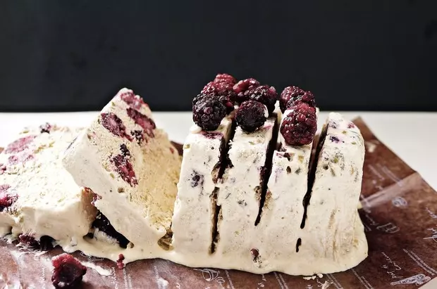 黑莓開心果Semifreddo&lt;Blackberry &amp; Pistachio&gt;