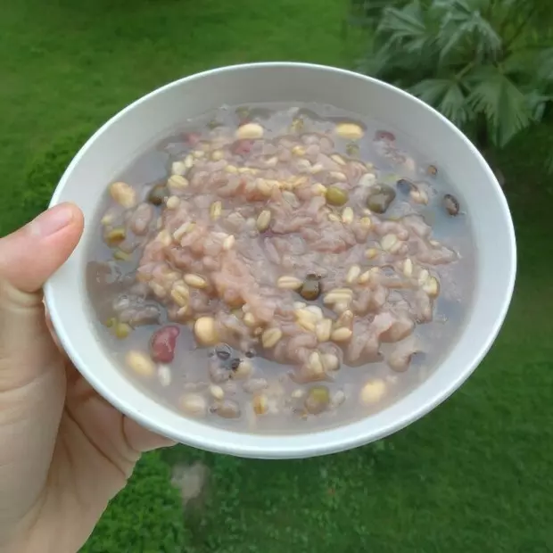 燕麦杂豆粥