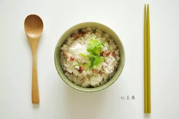 叉燒香芹飯