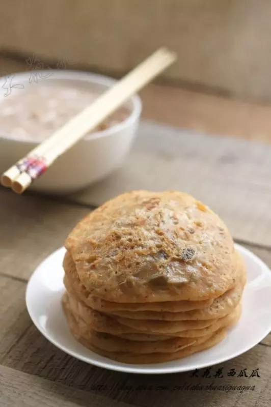 中式泡菜煎饼