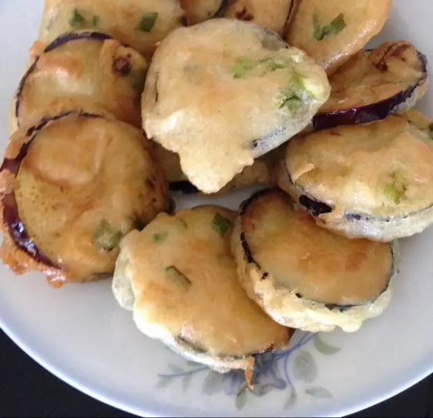 香酥茄子饼