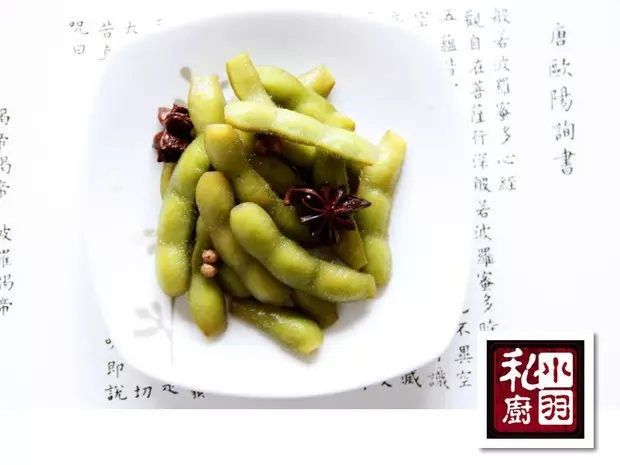 下酒好菜：糟鹵毛豆