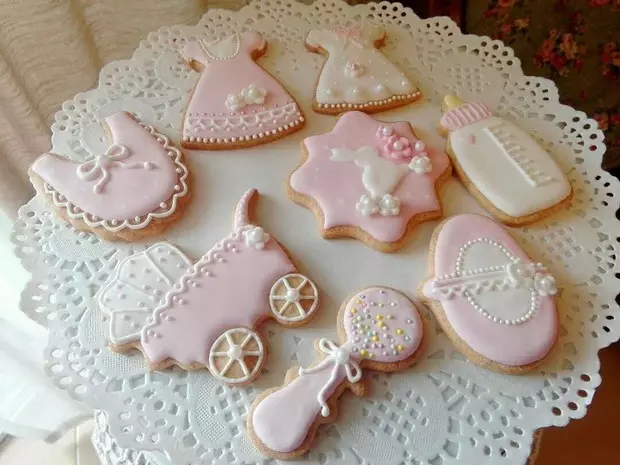 Royal Icing 皇室糖霜饼干 宝宝满月回礼