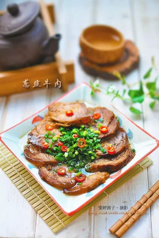 葱韭牛肉