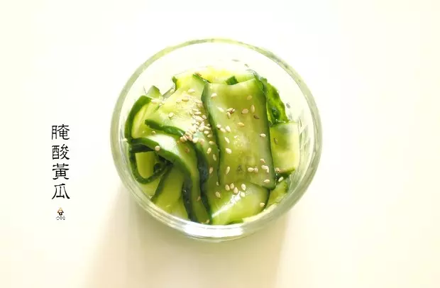 酸酸脆脆的腌黄瓜( Cucumber Salsa)