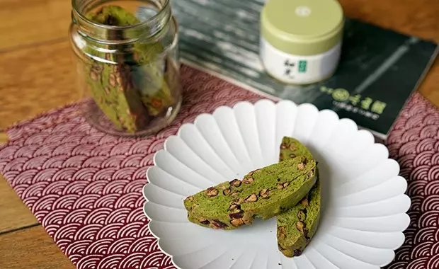 【中岛志保】抹茶核桃脆饼