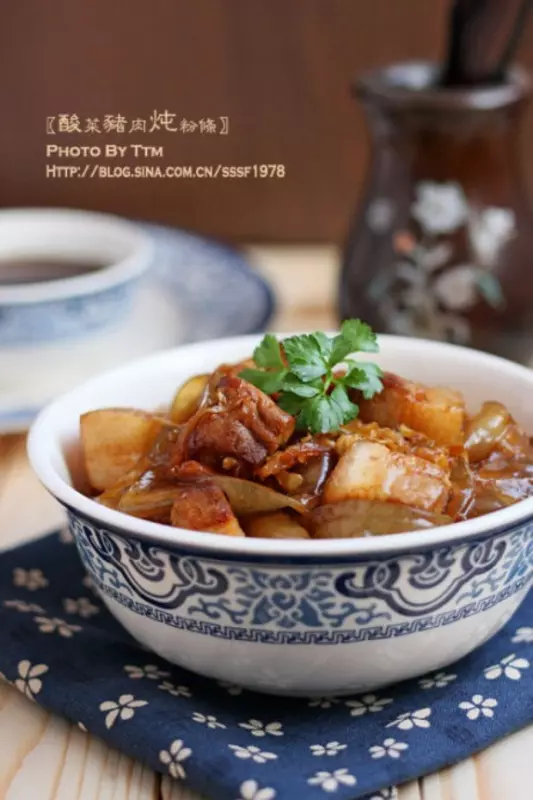 酸菜猪肉炖粉条