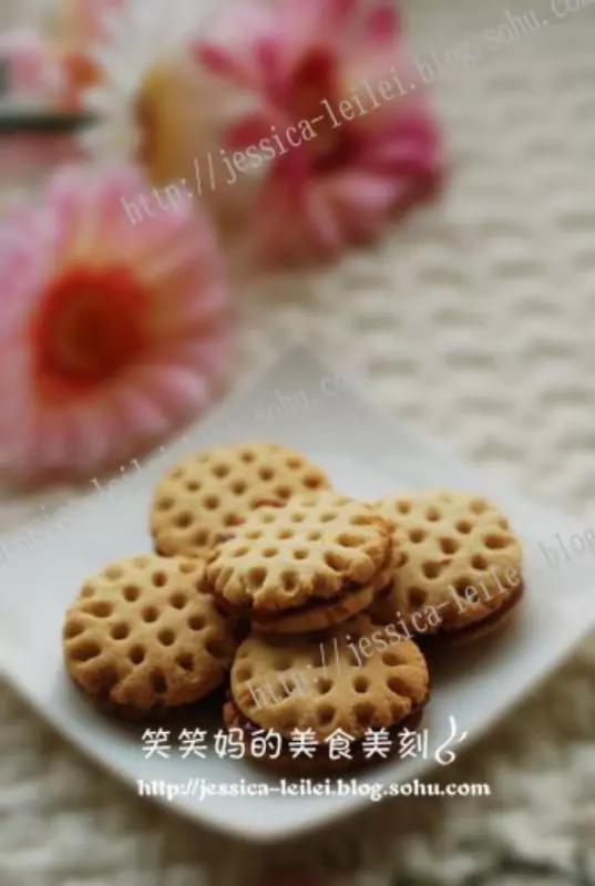 奶香肉桂焦糖夹心饼干