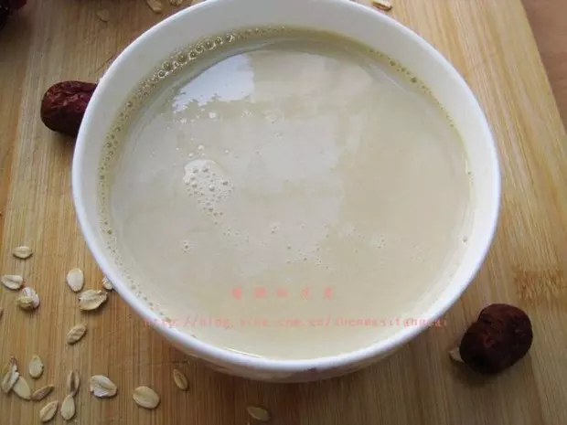 紅棗燕麥豆漿