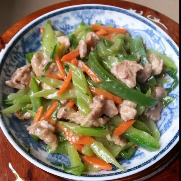 瘦肉炒雜菜