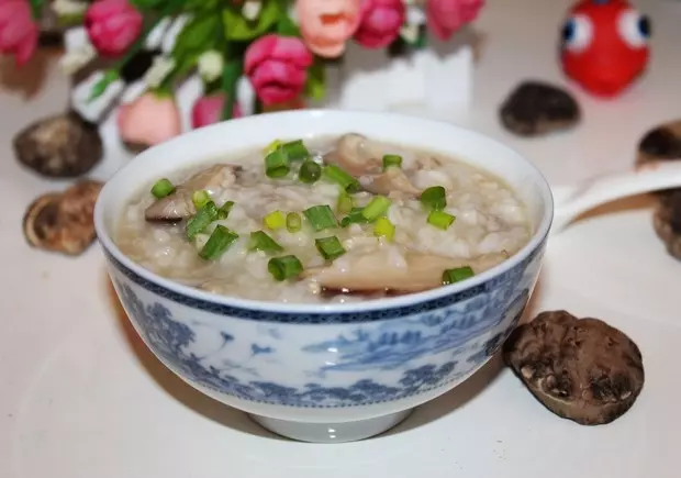 香菇瘦肉粥