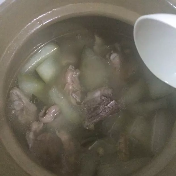 老鸭 冬瓜黄豆汤