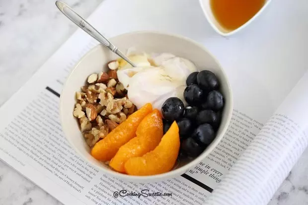 蘋果汁隔夜早餐燕麥粥OVERNIGHT OATMEAL