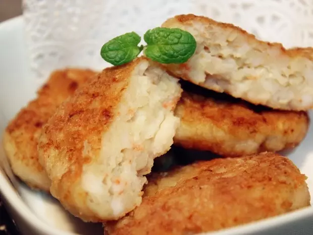 马蹄虾饼/荸荠虾饼
