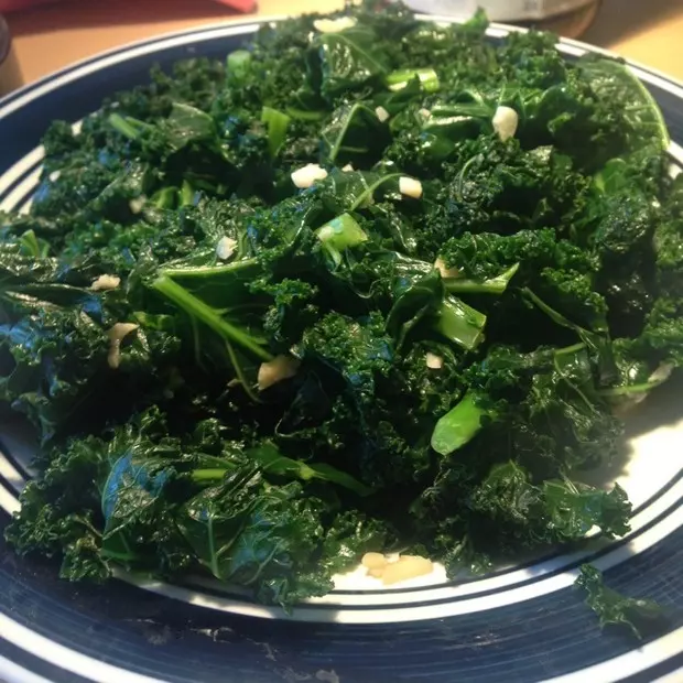 蒜蓉羽衣甘藍（kale）