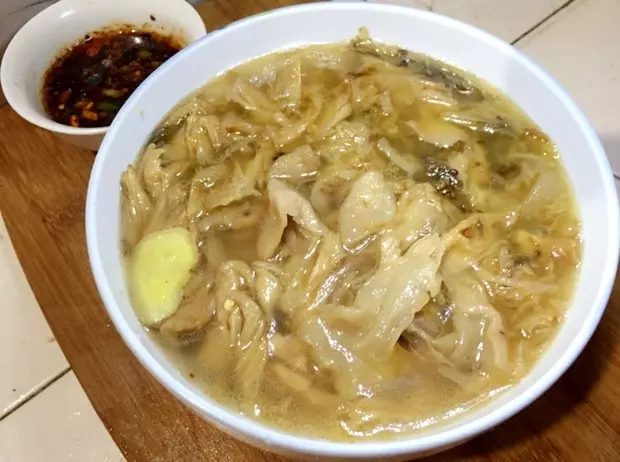 乾兒菜湯（干板菜）