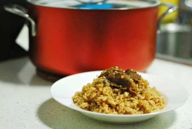 牛肝菌牛尾湯燴飯