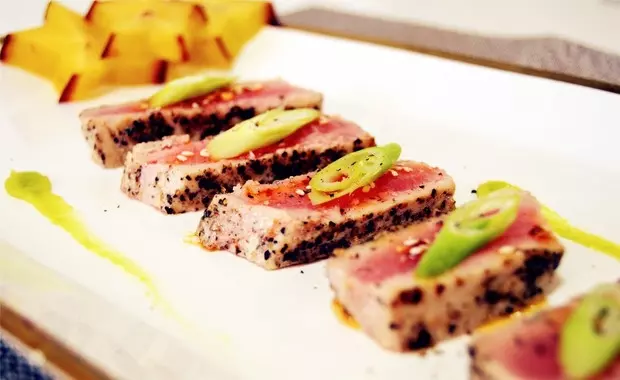 嫩煎金槍魚Seared Ahi Tuna