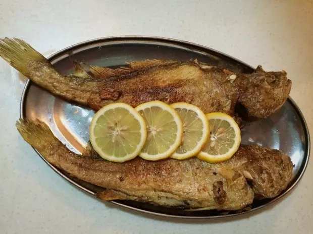 檸香煎黃魚