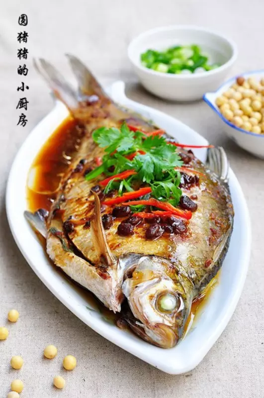 黃豆醬蒸魚