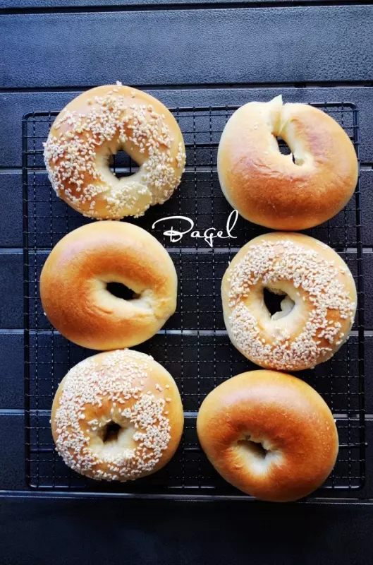 貝果Bagel （簡單揉面）