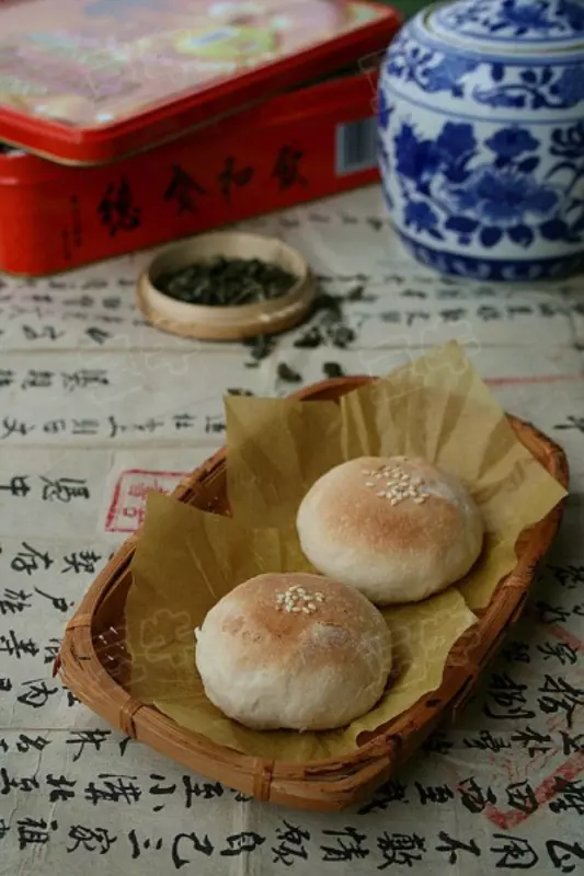 黑芝麻酥餅