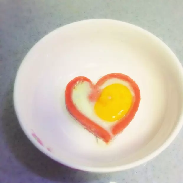 愛心煎蛋煎蛋