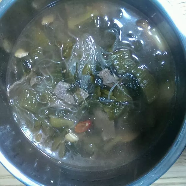酸菜牛肉粉丝汤