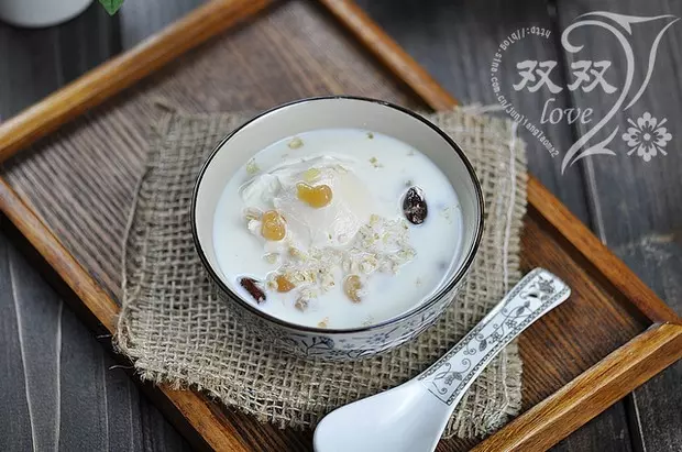 燕麥蜜豆粥@營養荷包蛋