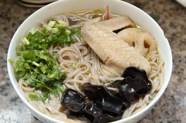 雞湯蕎麥麵