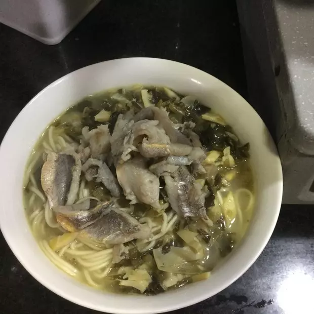 黃魚煨面