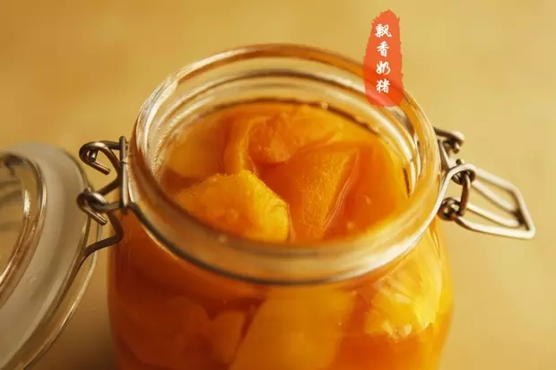 百吃不厌的夏日糖水-冰镇黄桃糖水罐头（好做又好喝！）