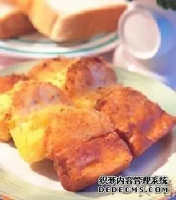 炸可乐饼土司