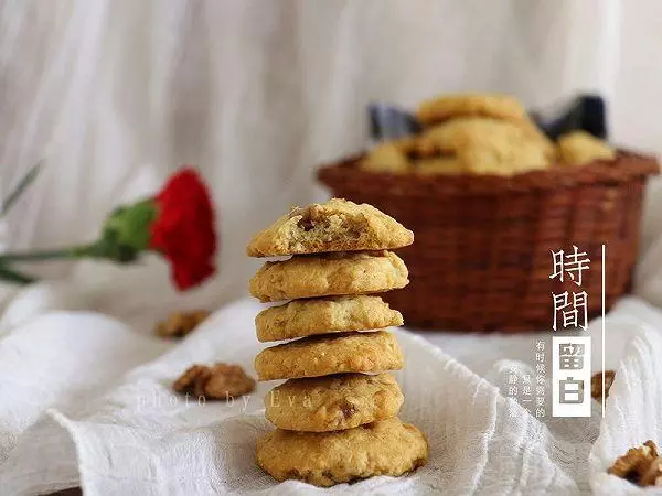 燕麦核桃杏仁饼的做法