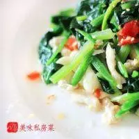 鸡丝菠菜杂拌的做法