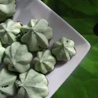 清新抹茶蛋白霜小餅乾的做法