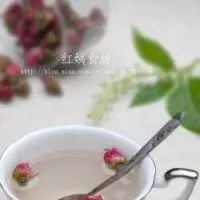 玫瑰花茶的做法