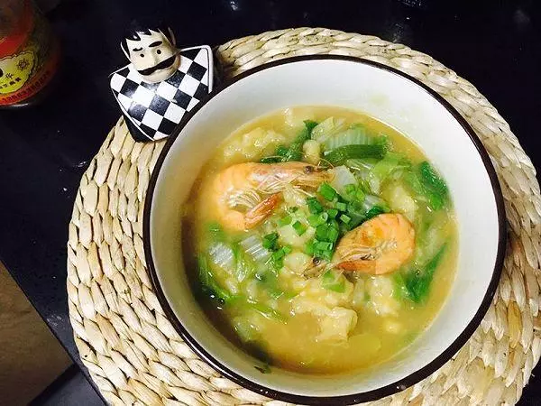海鲜蔬菜疙瘩汤的做法