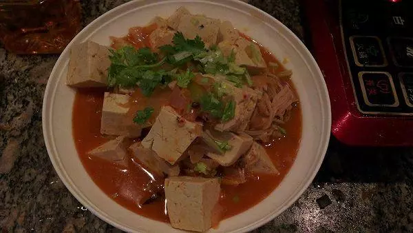 泡菜豆腐汤的做法