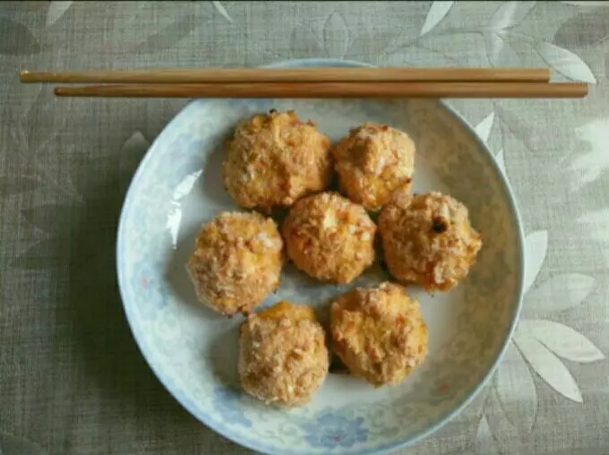 鸡排风味鸡胸肉丸子