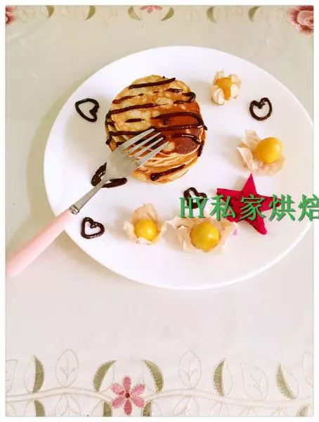 香蕉雞蛋pancake