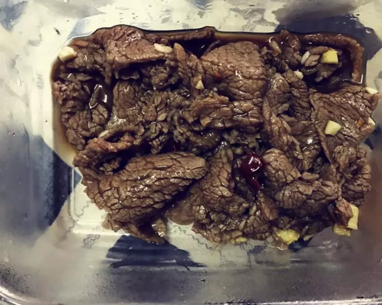 简易拌牛肉