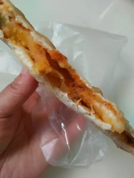 红薯泥发面饼