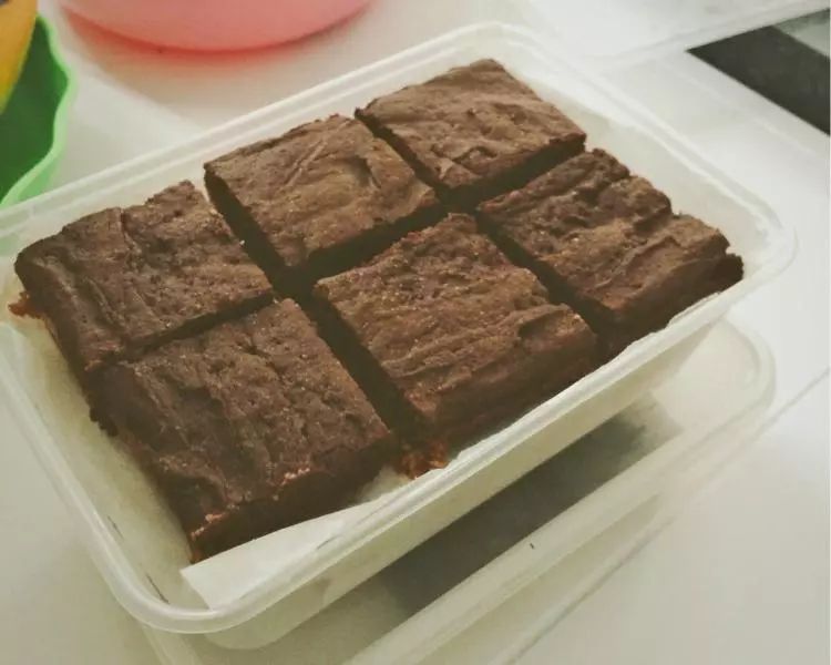 非常簡單的布朗尼(fudgy brownie)