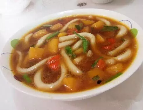 粉婆婆土豆粉——南瓜丁煮土豆粉