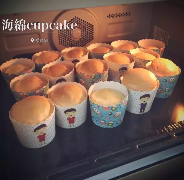 海绵cupcake